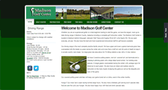 Desktop Screenshot of madisongolfcenter.com