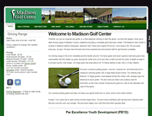 Tablet Screenshot of madisongolfcenter.com